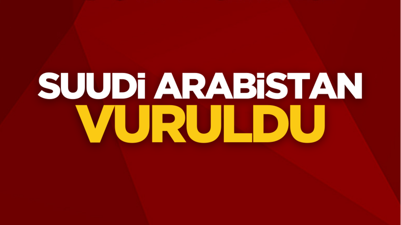 Suudi Arabistan, balistik füzeyle vuruldu