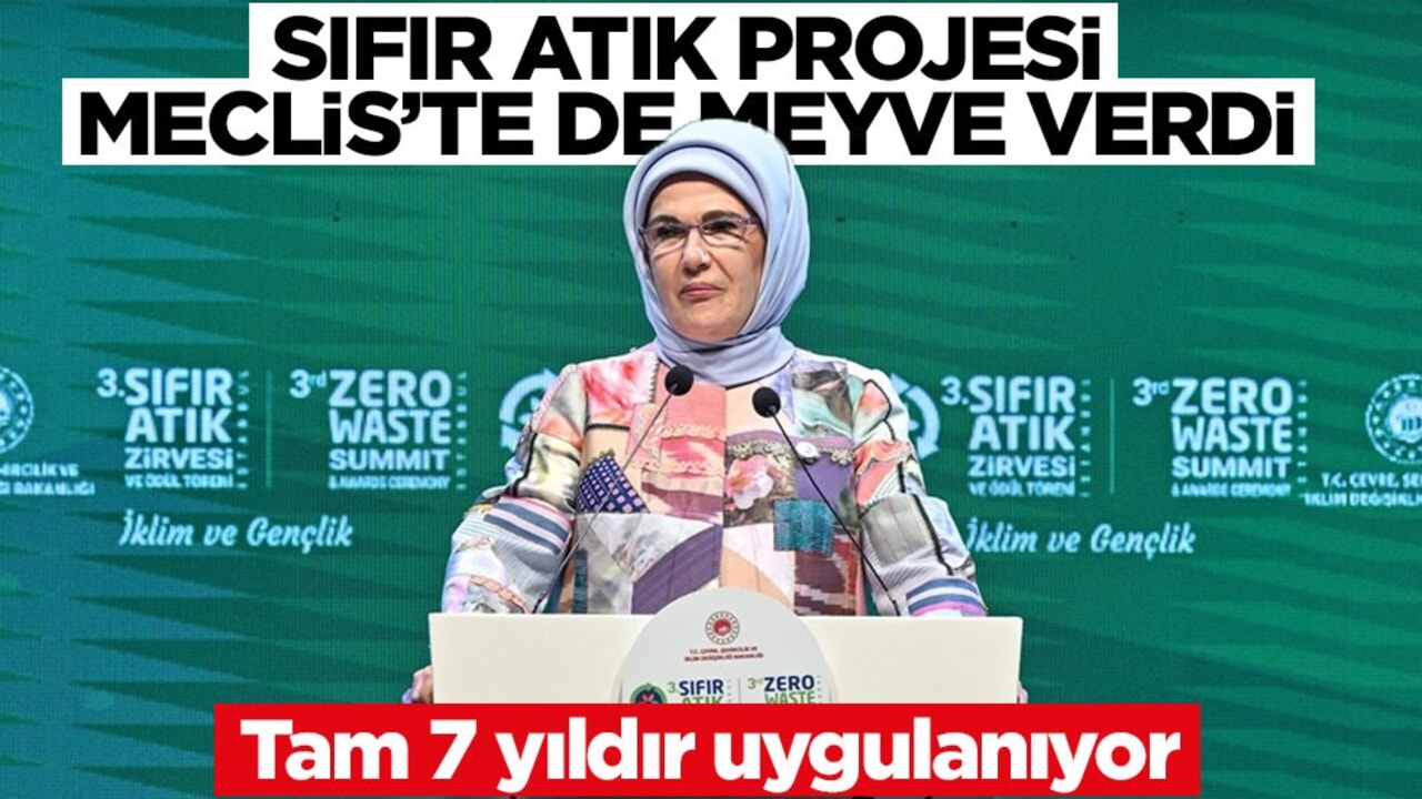 Tam 7 yıldır uygulanıyor! Sıfır atık projesi Melis’te de meyve verdi