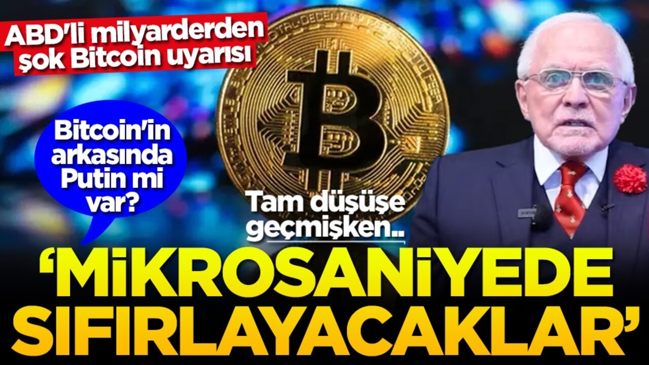 Tam düşüşe geçmişken.. ABD'li milyarderden şok Bitcoin uyarısı