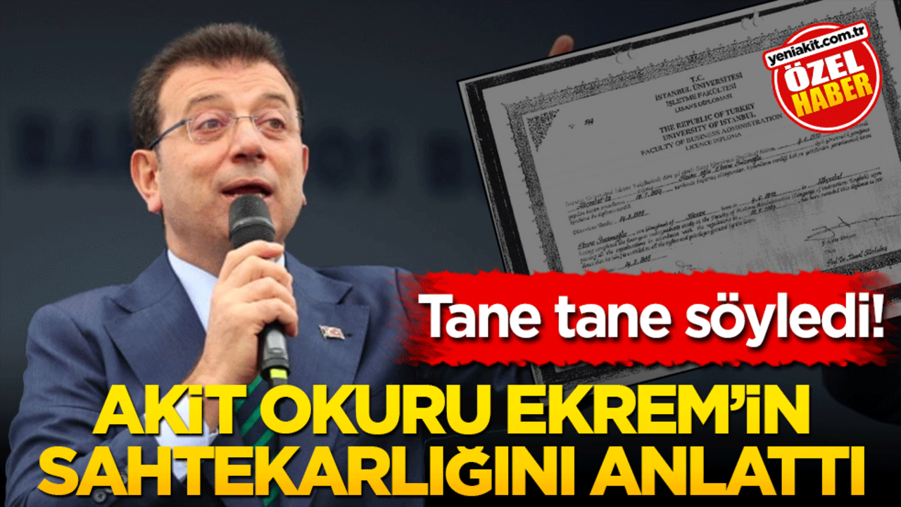 Tane tane söyledi! Akit okuru Ekrem’in sahtekarlığını anlattı