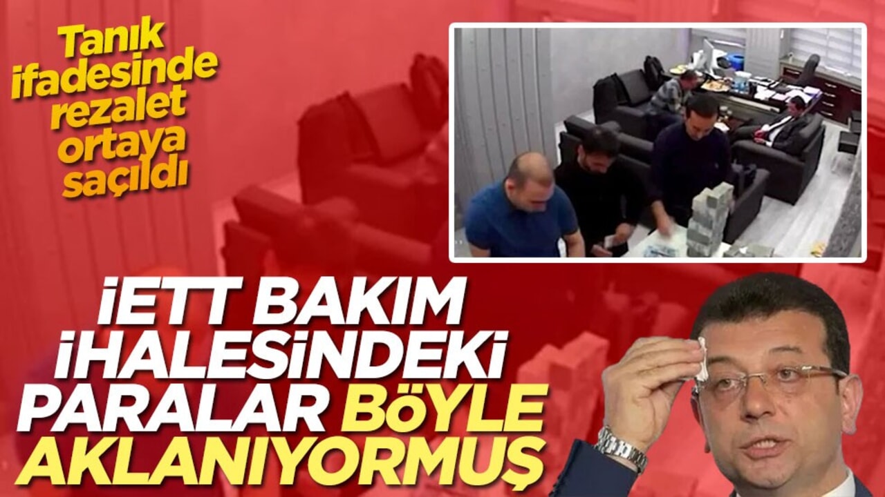 Tanık ifadesinde rezalet ortaya saçıldı İETT bakım ihalesindeki paralar böyle aklanıyormuş