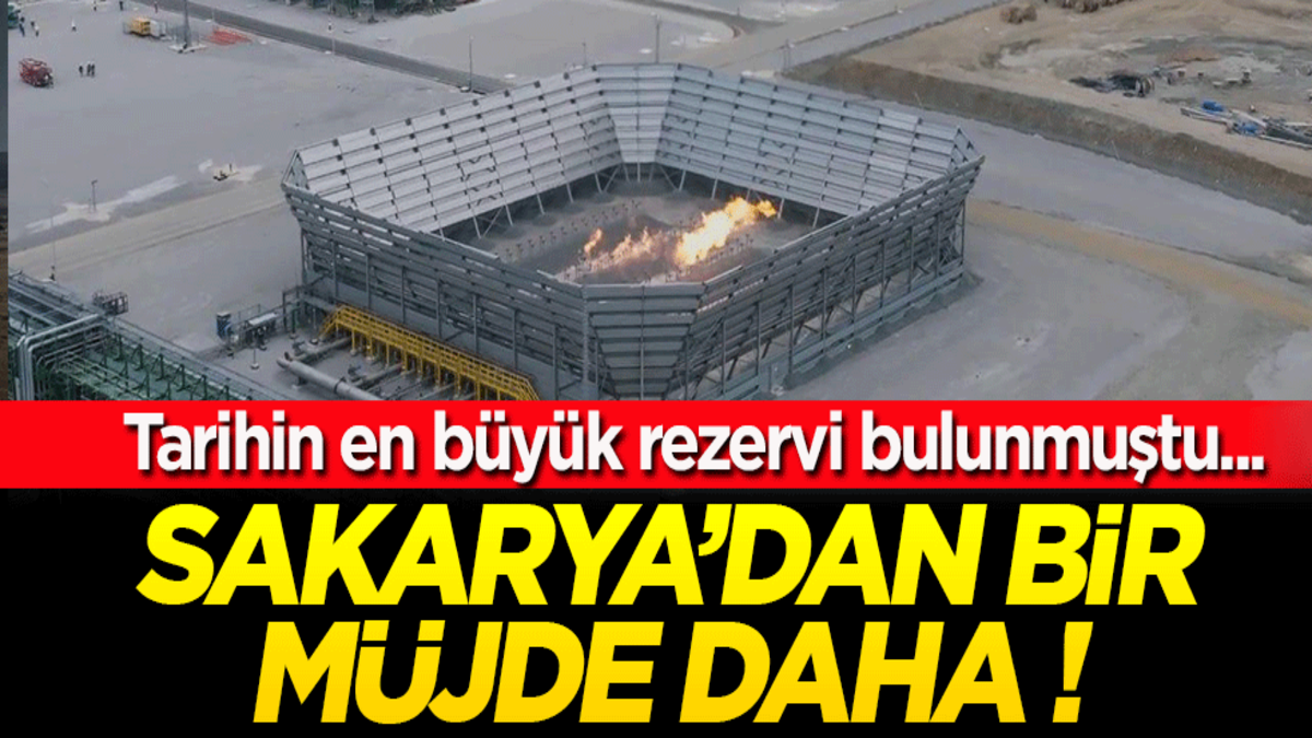 Tarihin en büyük rezervi bulunmuştu: Sakarya'dan bir müjde daha!
