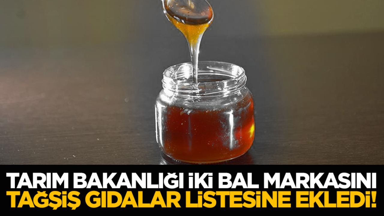 Tarım bakanlığı iki bal markasını tağşiş gıdalar listesine ekledi!
