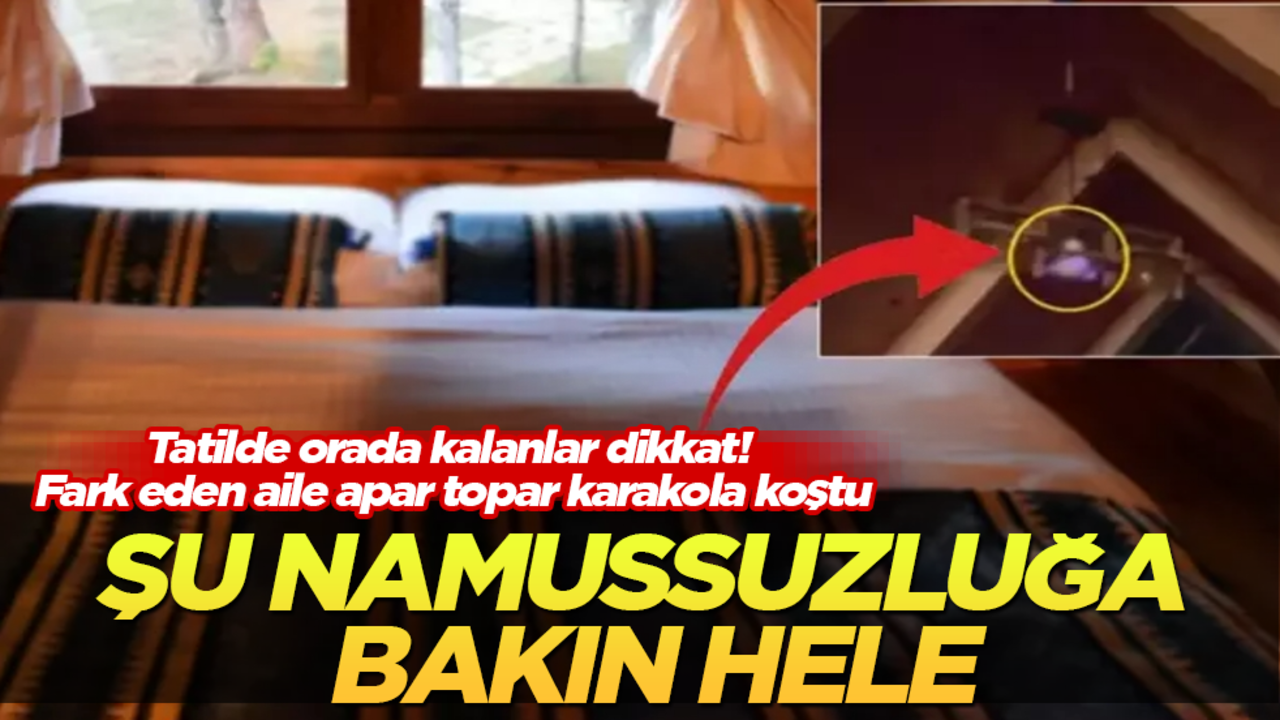 Tatilde orada kalanlar dikkat! Fark eden aile apar topar karakola koştu! Şu namussuzluğa bakın hele
