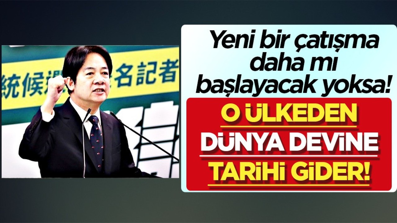 Tayvan'dan Çin'i kızdıracak damga vuran sözler: Lideri Çin'e rest çekti! Ana vatanımız olması imkansız!