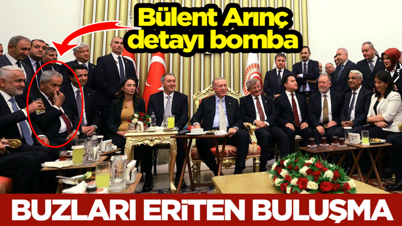 TBMM'de buzları eriten buluşma! Özgür Özel'e vekaleten Bülent Arınç'ın görüşmeye katılması dikkat çekti