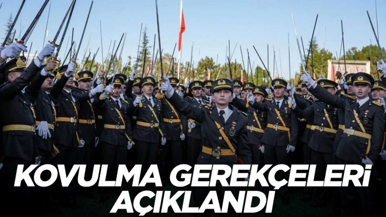 Teğmenlerin kovulma gerekçesi açıklandı
