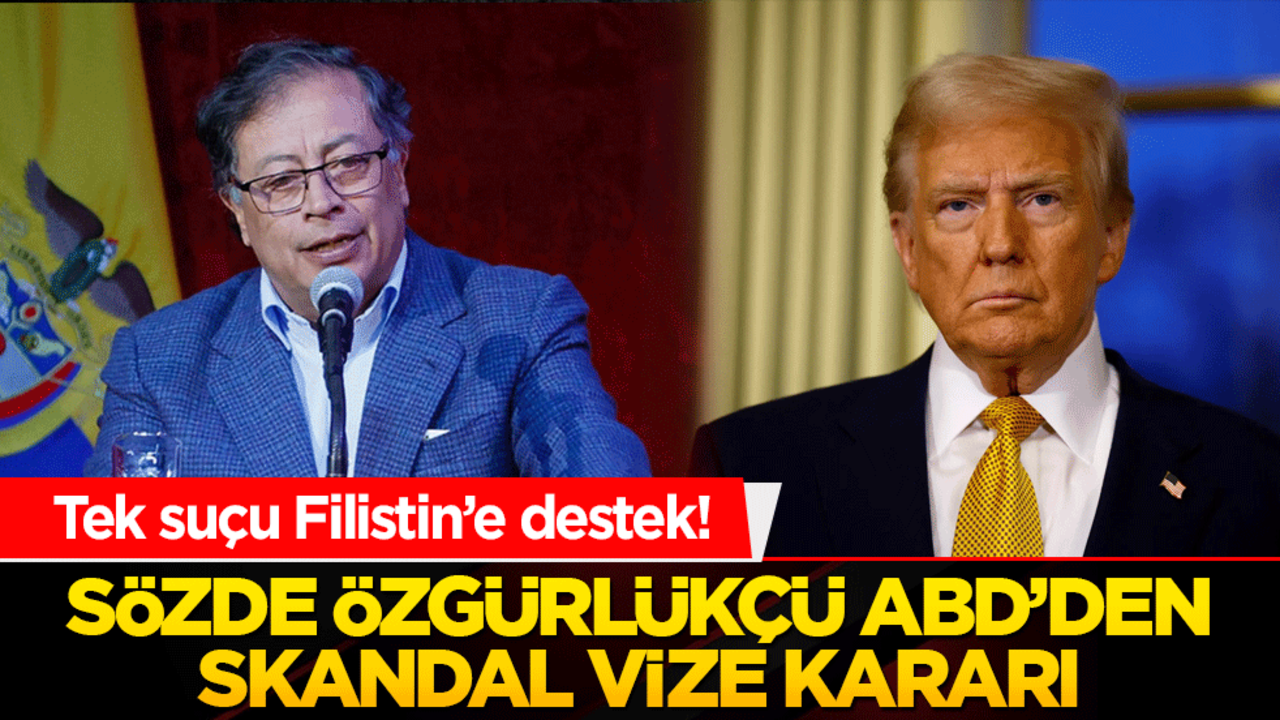 Tek suçu Filistin’e destek! Sözde özgürlükçü ABD’den skandal vize kararı