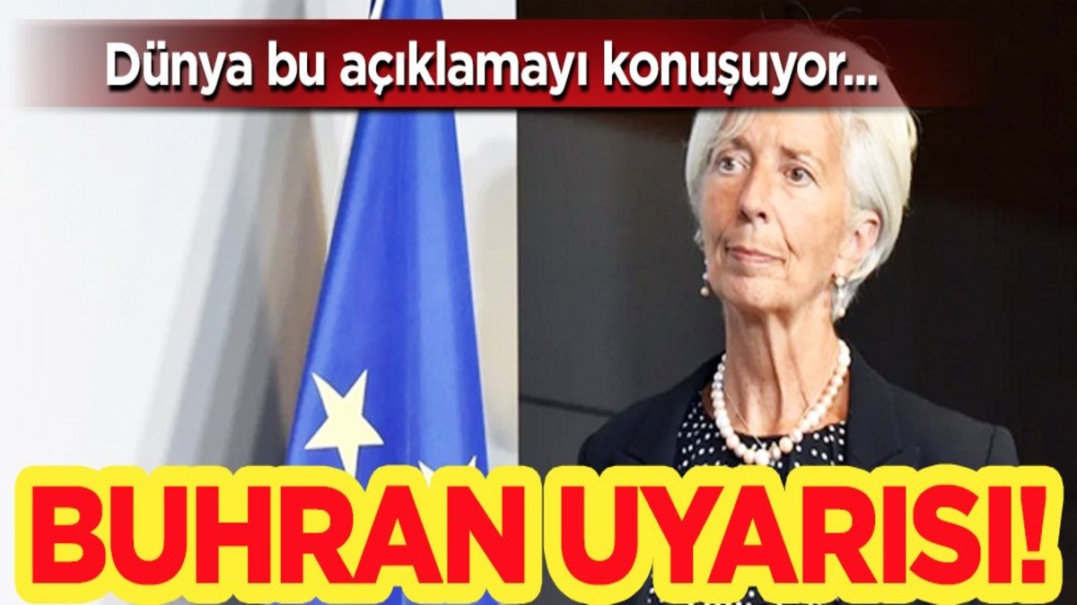Teknoloji kontrollerinin bilançosu! ECB Başkanı Lagarde'dan 100 yıl sonra ‘Büyük Buhran’ uyarısı: Benzerlik var