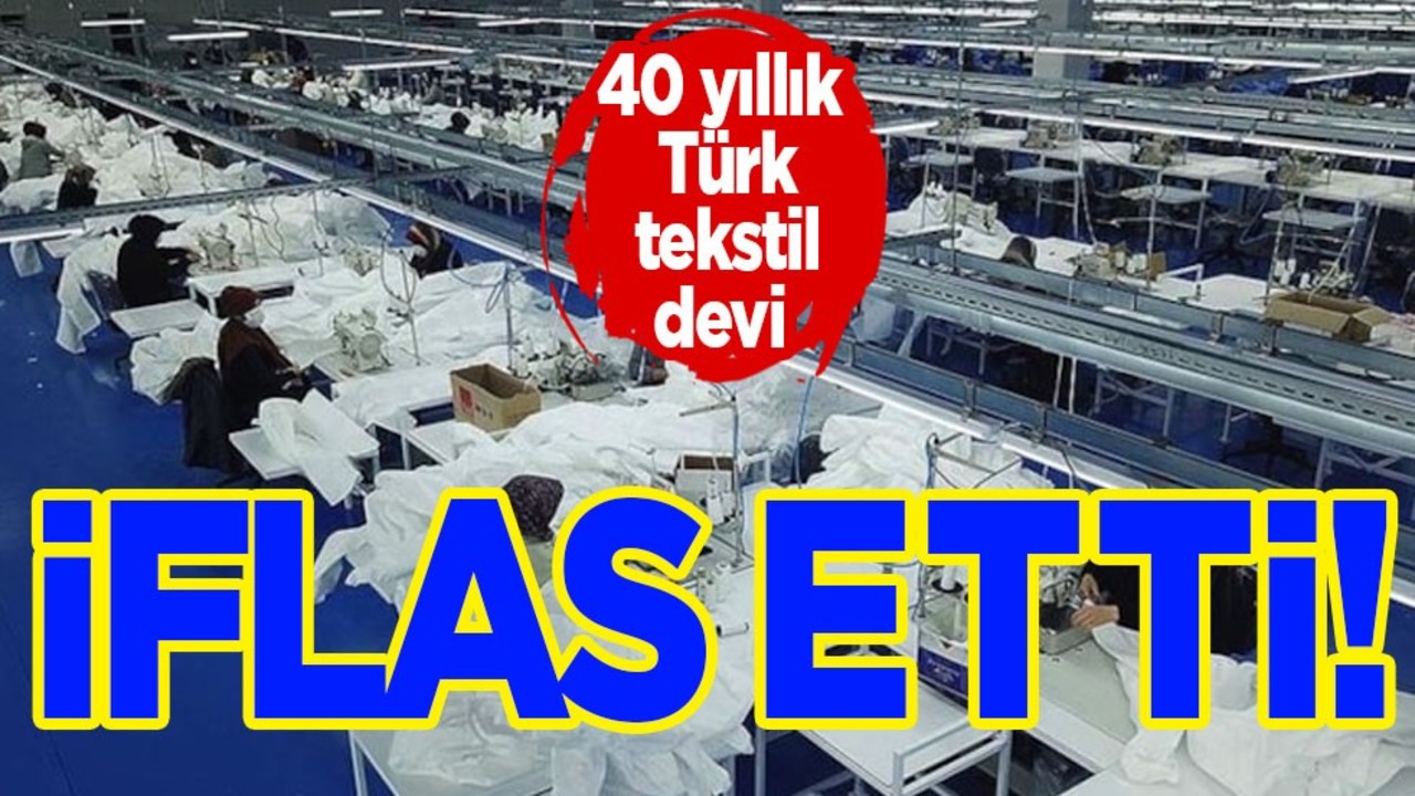 Tekstil devi iflas etti! İtalyanlar, Çinliler gibi birçok ülke alıyordu! Planı resmen battı!