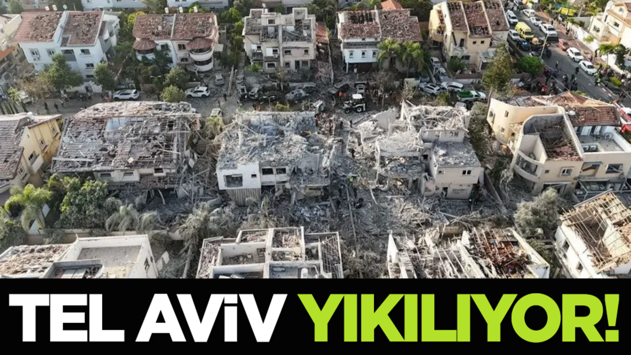 Tel Aviv yıkılıyor!
