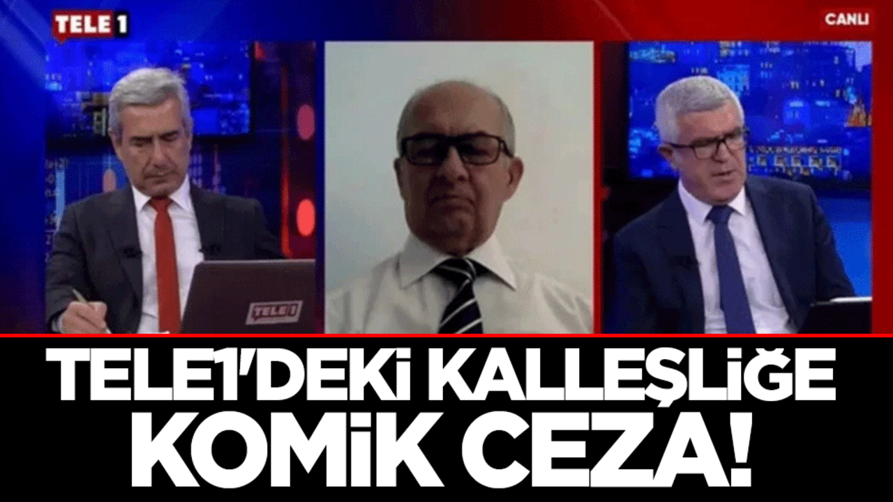 Tele1'deki kalleşliğe komik ceza!