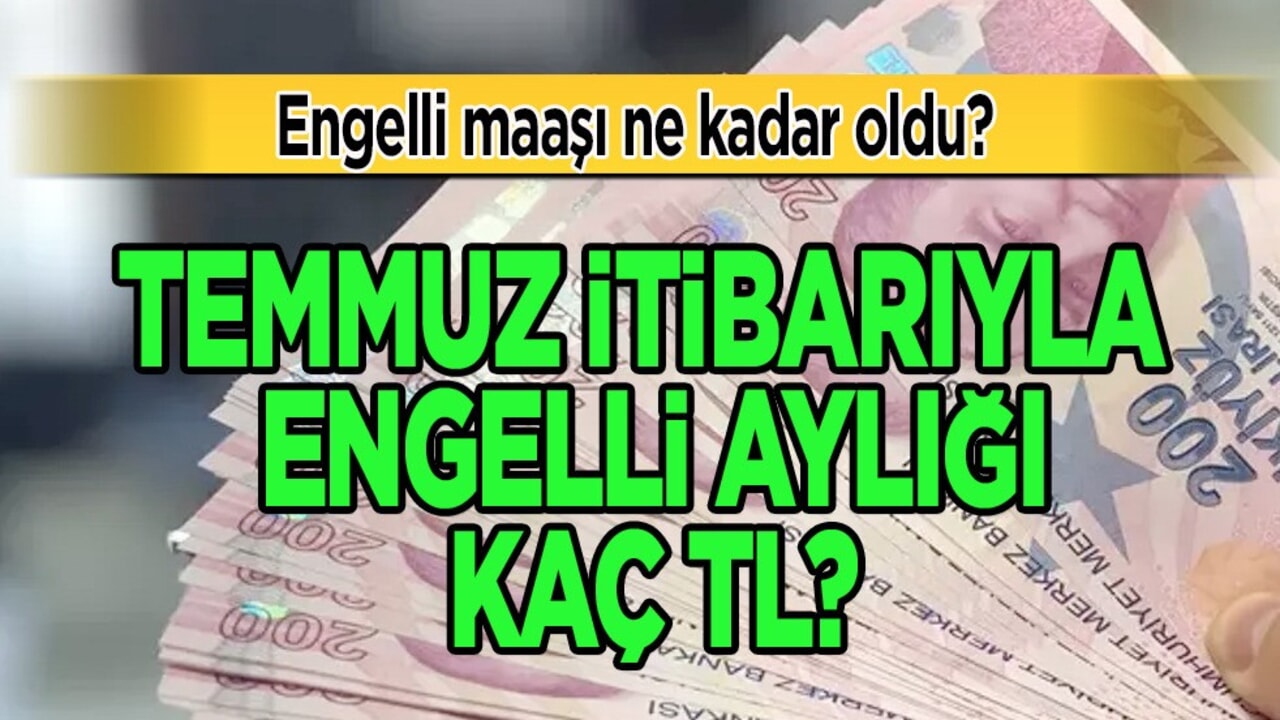 Temmuz ayı yaşlı, engelli maaşı, Evde bakım maaşı tarihi belli oldu! İlişkin resmi açıklama 