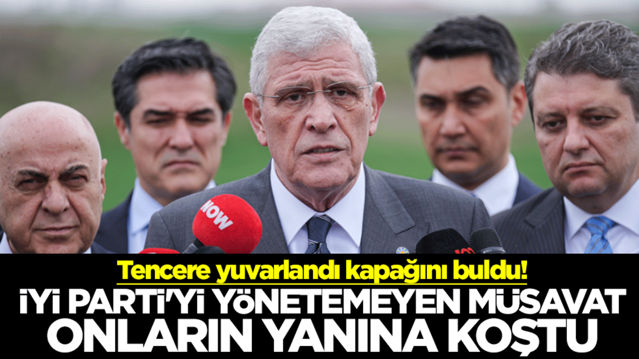 Tencere yuvarlandı kapağını buldu! İYİ Parti'yi yönetemeyen Müsavat Dervişoğlu, Ekrem İmamoğlu ve Ümit Özdağ'ı ziyaret etti