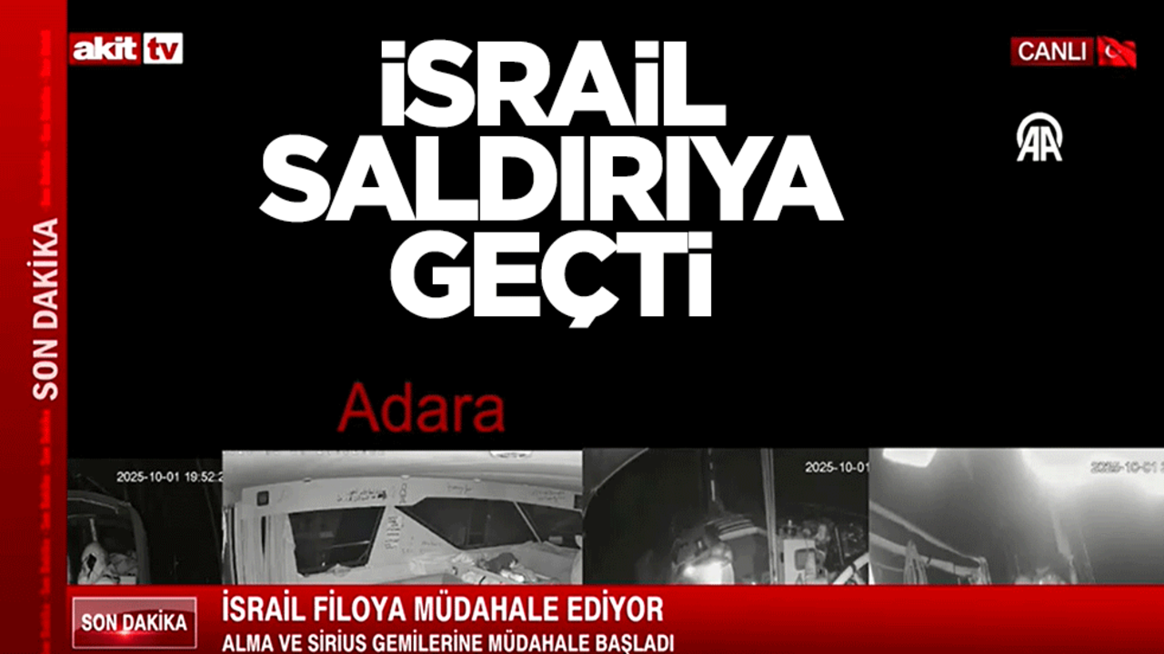 Terör devleti İsrail, Sumud Filosu'na müdahaleye başladı