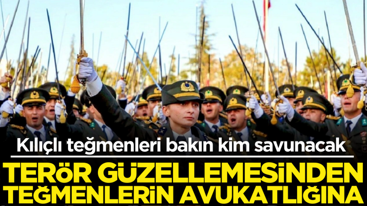 Terör güzellemesinden teğmenlerin avukatlığına! Kılıçlı teğmenleri bakın kim savunacak
