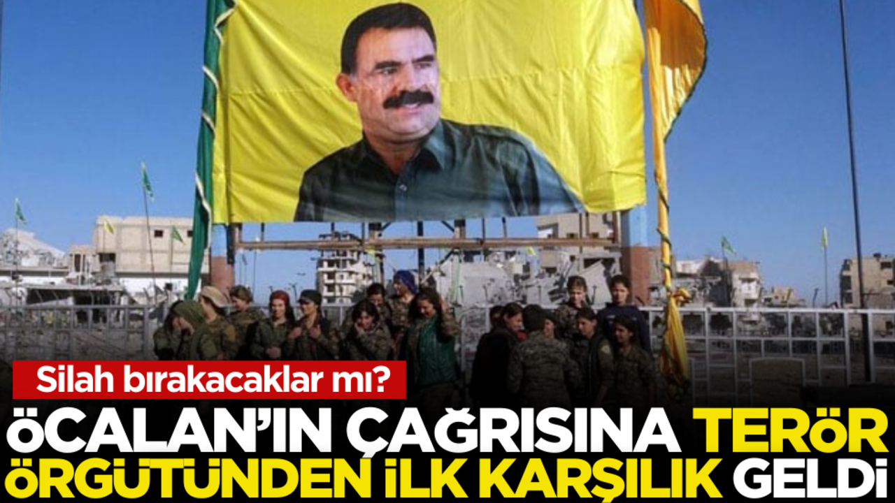 Terör örgütünden Öcalan’ın çağrısına ilişkin ilk açıklama geldi