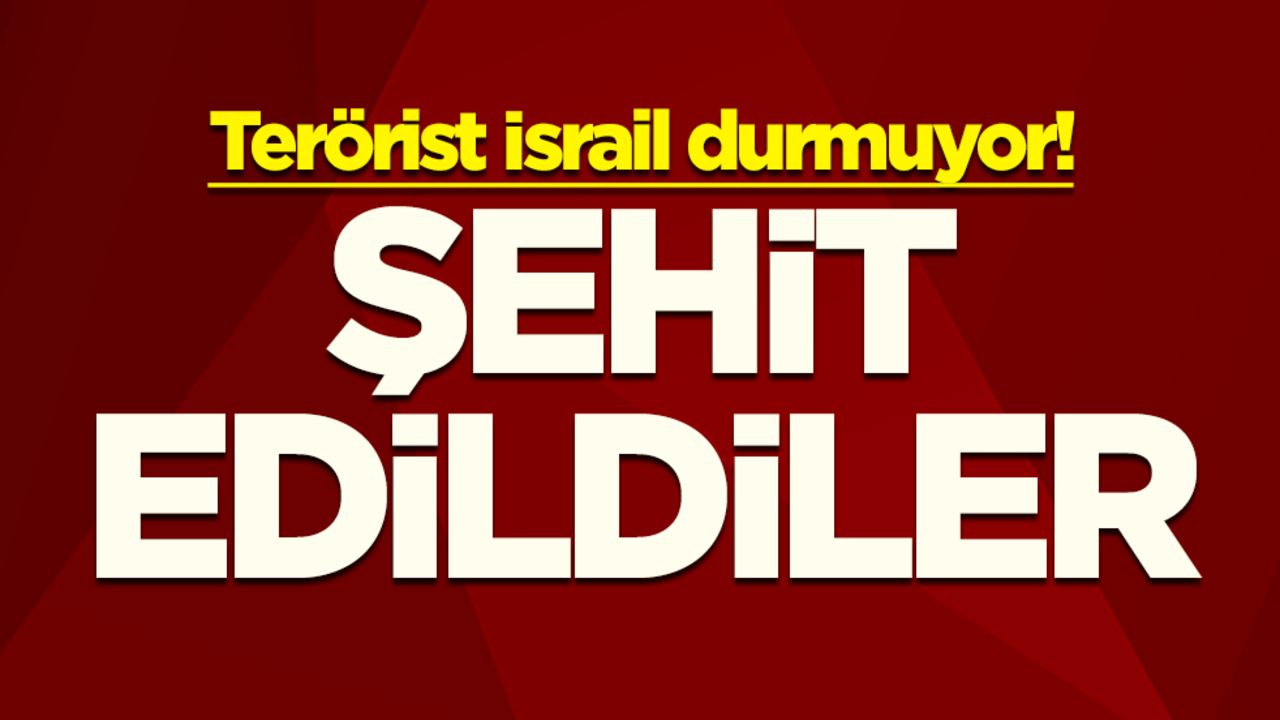 Terörist İsrail durmuyor! 22 Filistinli şehit oldu