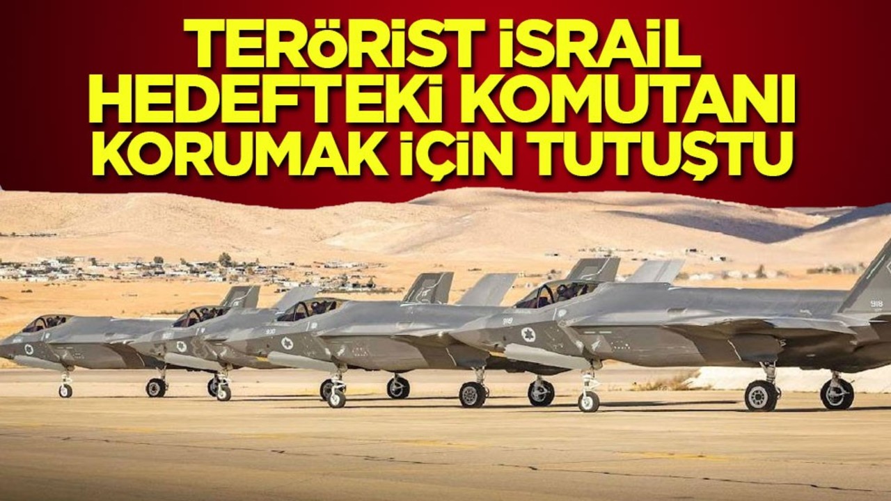 Terörist İsrail hedefteki komutanı korumak için tutuştu