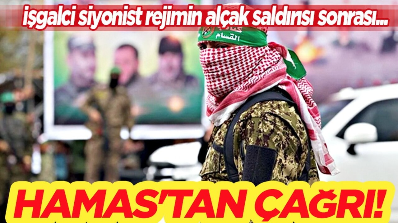 Terörist İsrail protesto ediliyor: Alçak saldırı sonrası Hamas'tan herkese çağrı!
