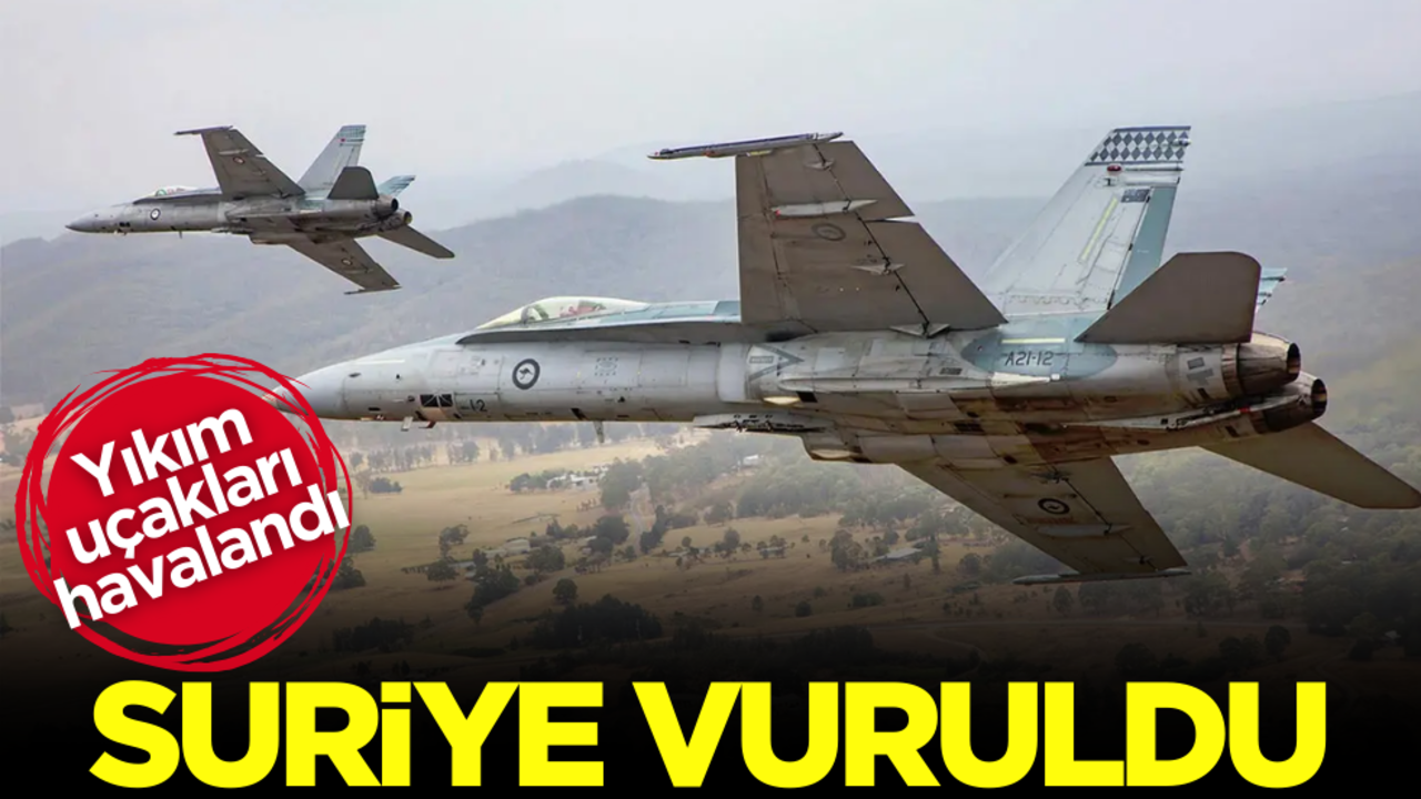 Terörist İsrail, Suriye’yi vurdu