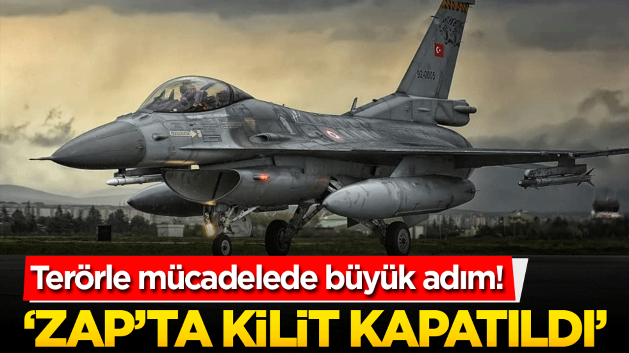 Terörle mücadelede büyük adım! Zap’ta kilit kapatıldı