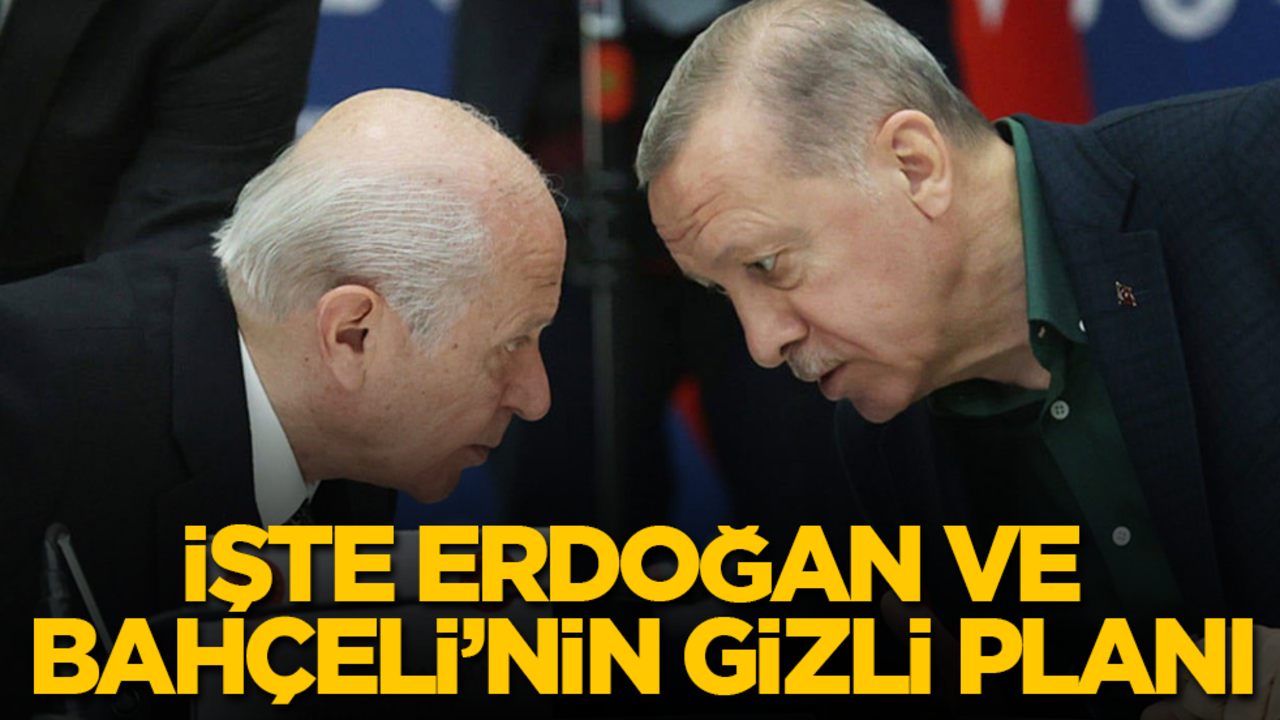 Terörle mücadelede yeni dönem! İşte Erdoğan ve Bahçeli'nin gizli planı