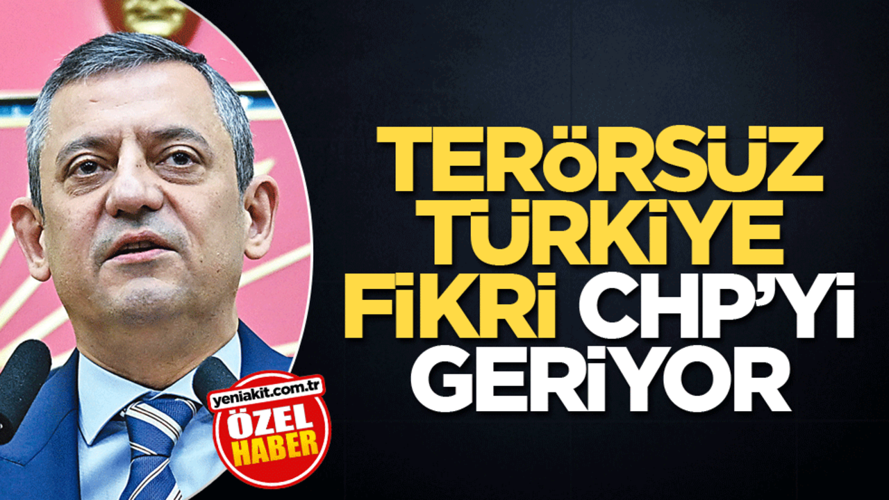 Terörsüz Türkiye fikri, CHP’yi geriyor