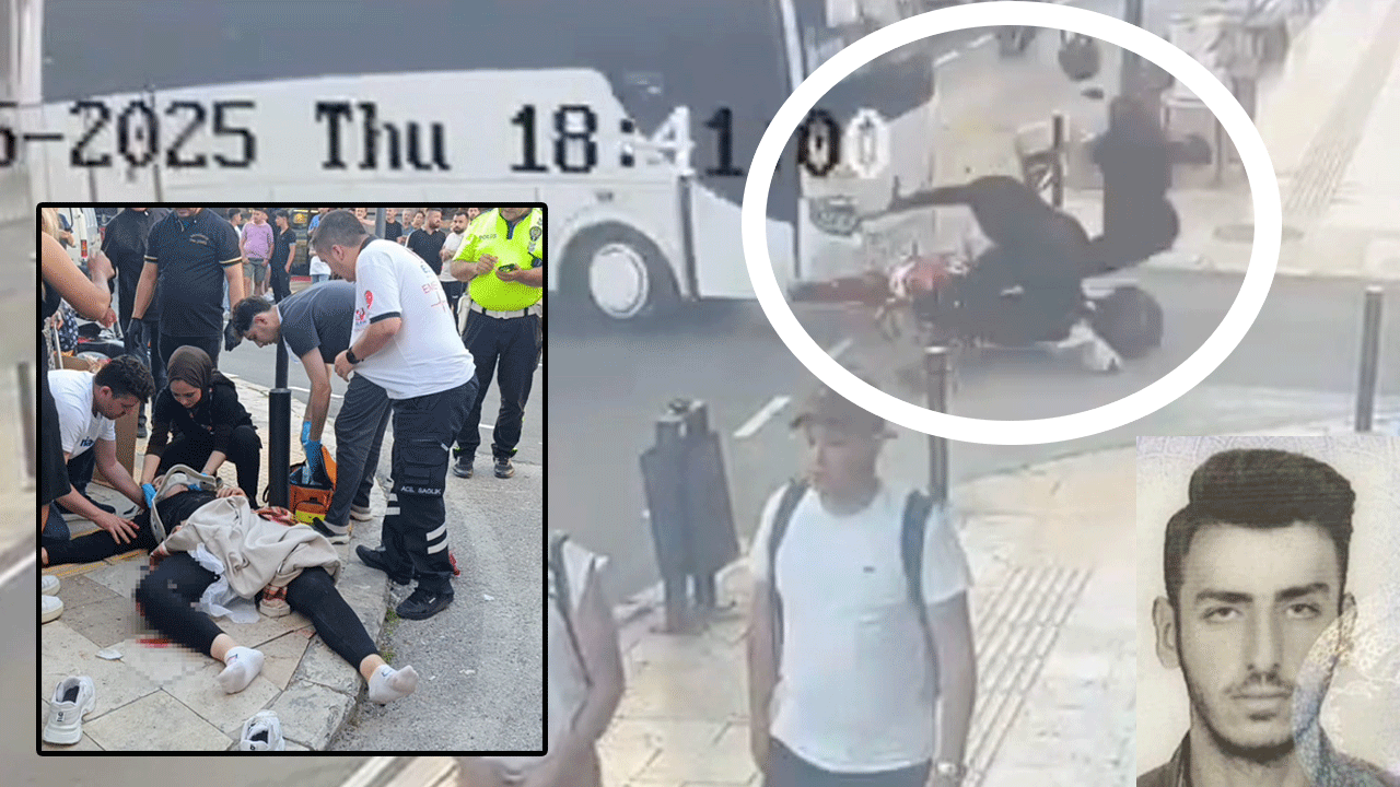 Ters yönden çıkan otel servisi motosikletlileri ezdi: 1'i öldü, 1'i yaşam savaşı veriyor