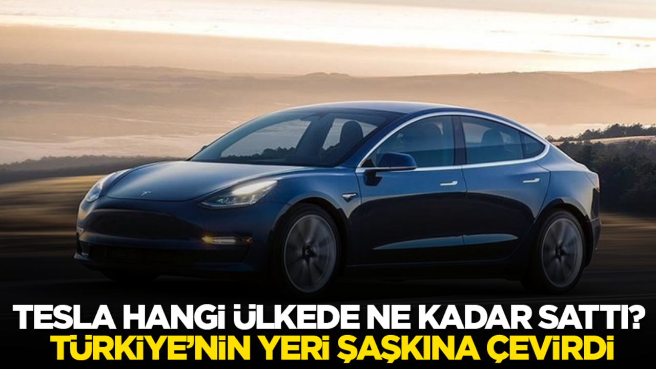 Tesla hangi ülkede ne kadar sattı? Türkiye’nin yeri şaşkına çevirdi