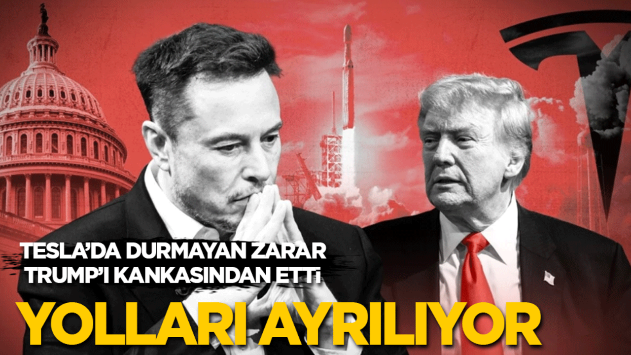 Tesla'da durmayan zarar Trump'ı kankasından etti: Elon Musk bırakıyor