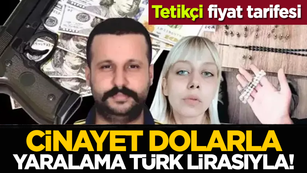 Tetikçi fiyat tarifesi: Cinayet dolarla, yaralama Türk lirasıyla!