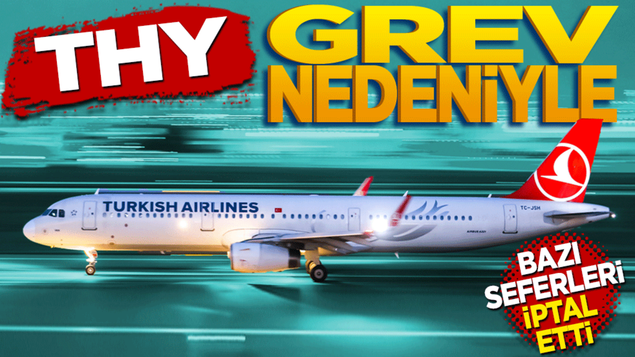 THY grev nedeniyle bu seferlerini iptal etti