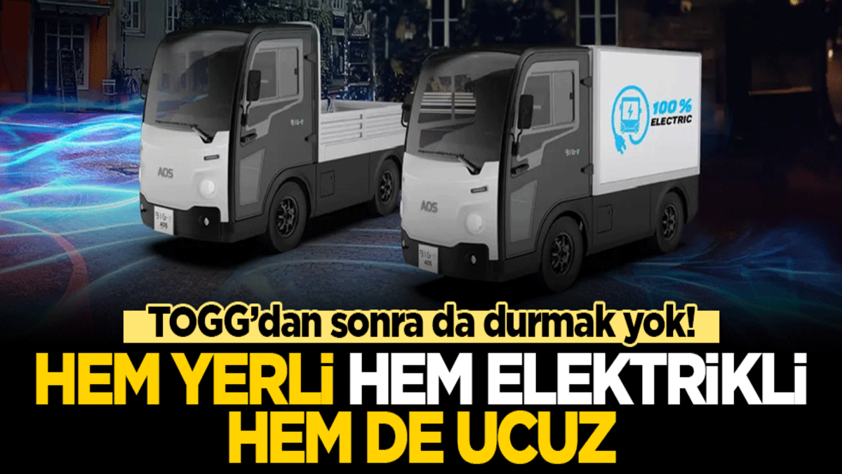 TOGG’dan sonra da durmak yok! Hem Yerli hem elektrikli hem de ucuz