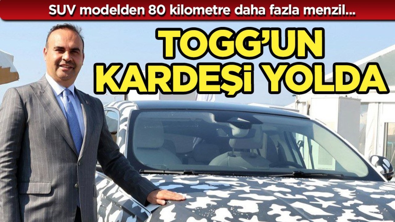 Togg'un yeni modeli! Görenin aklı şaştı! Bakan Kacır: 80 kilometre daha fazla menzile sahip olacak! Test edildi