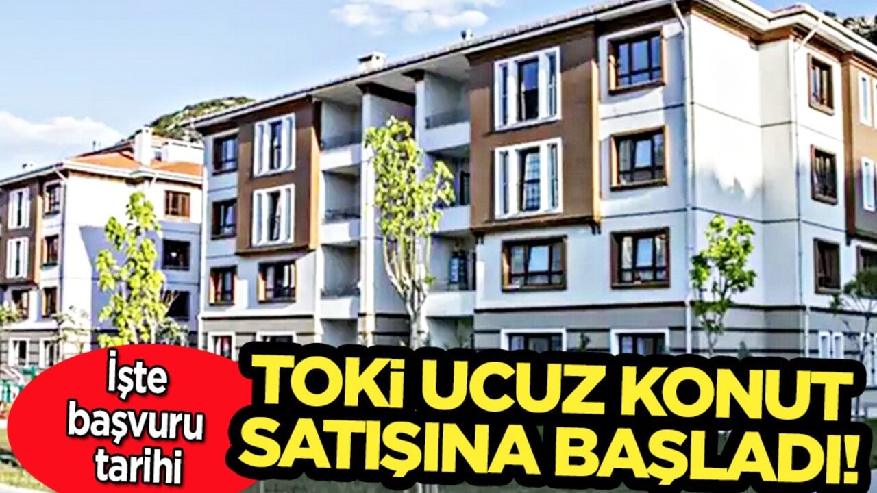 TOKİ duyurdu! Ucuz konut almak isteyenlere müjde: 11 bin TL taksitle 200 konut
