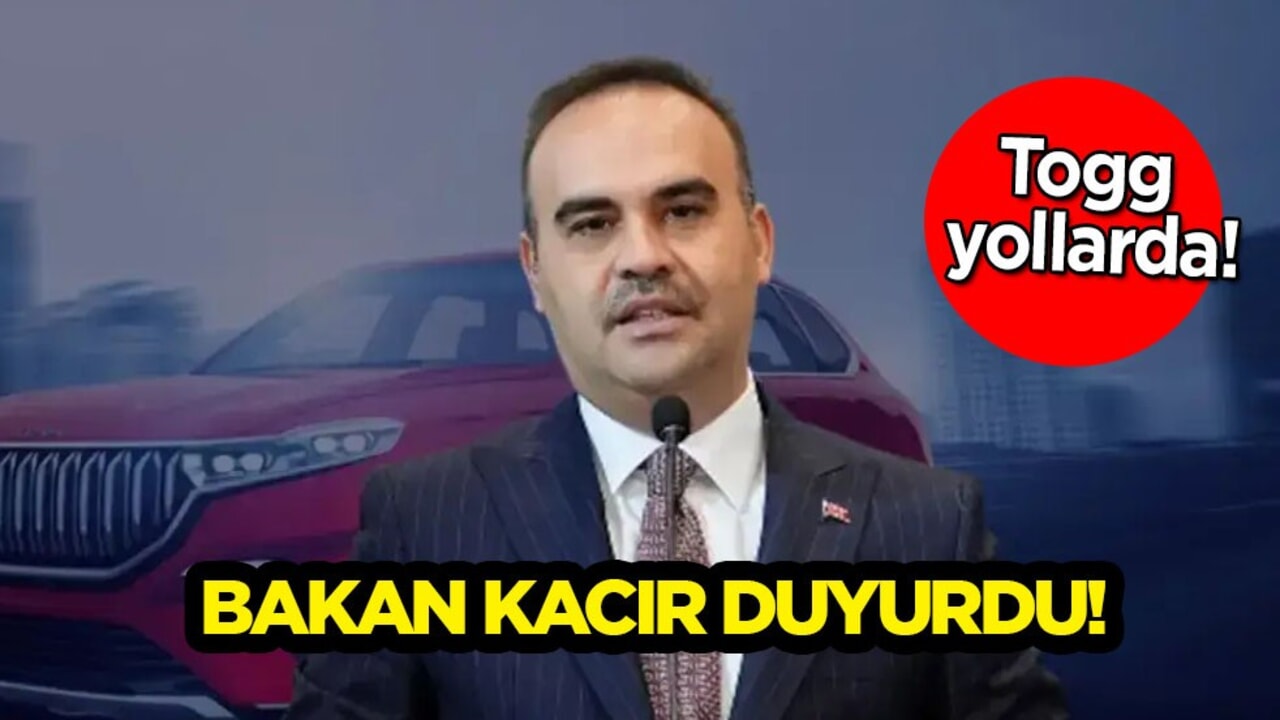 TOOG 53 binden fazla Togg'u yollarda! Bakan Kacır: Otomotiv ihracatı 37,2 milyar doları aştı