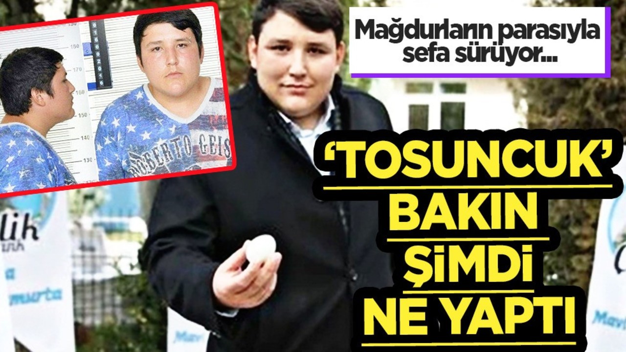 Tosuncuk itiraf etti, şaşırtıcı mektup yazdı! İşbirlikçisini hedef aldı, Mağdurların parasıyla sefa sürüyor