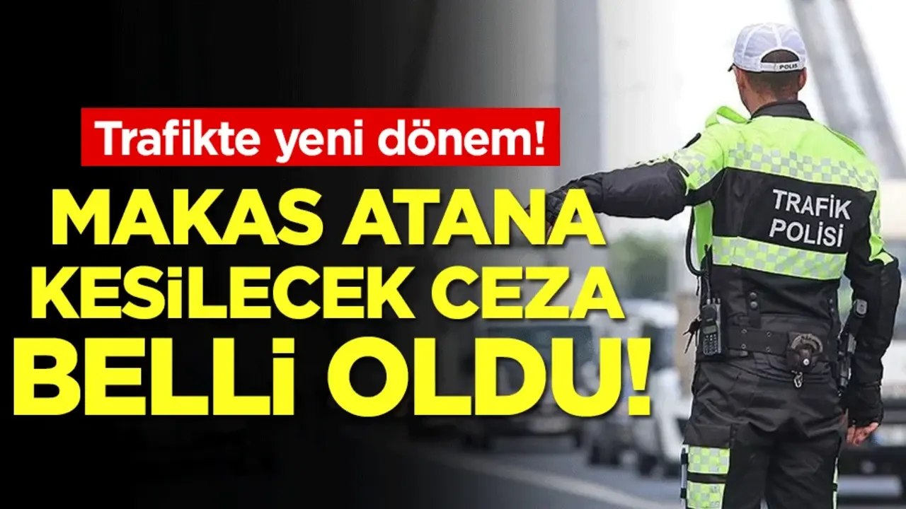 Trafikte yeni dönem: Makas atana kesilecek ceza belli oldu!