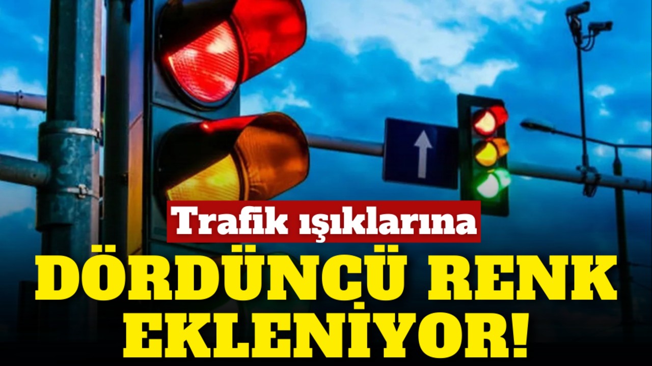 Trafik ışıklarına dördüncü renk ekleniyor!