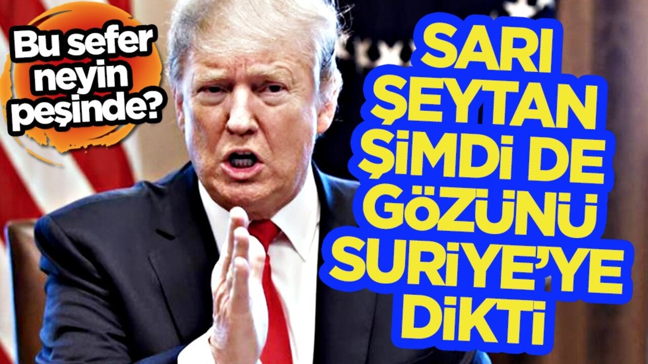 Trump El Şara'dan ne istiyor? Dünya Gündemi: Gözler bir anda oraya çevrildi! Ortalık karıştı!