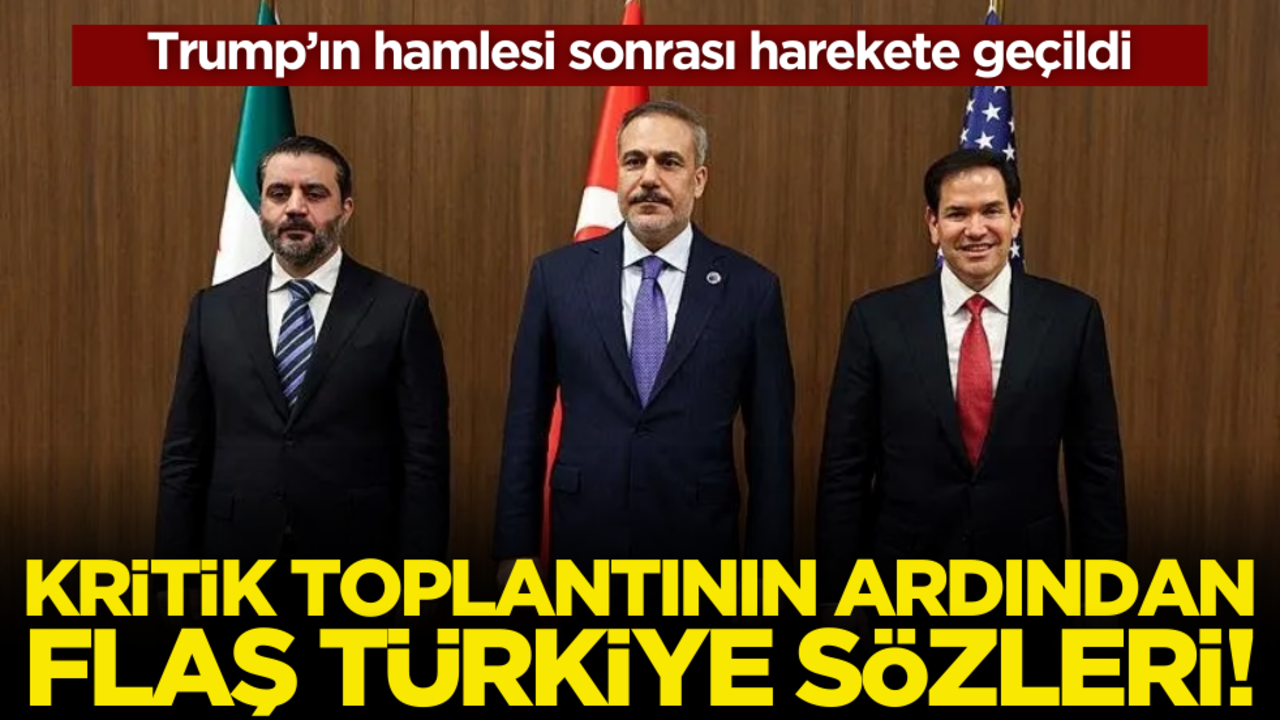 Trump hamlesi sonrası o ülkeden Türkiye’ye teşekkür