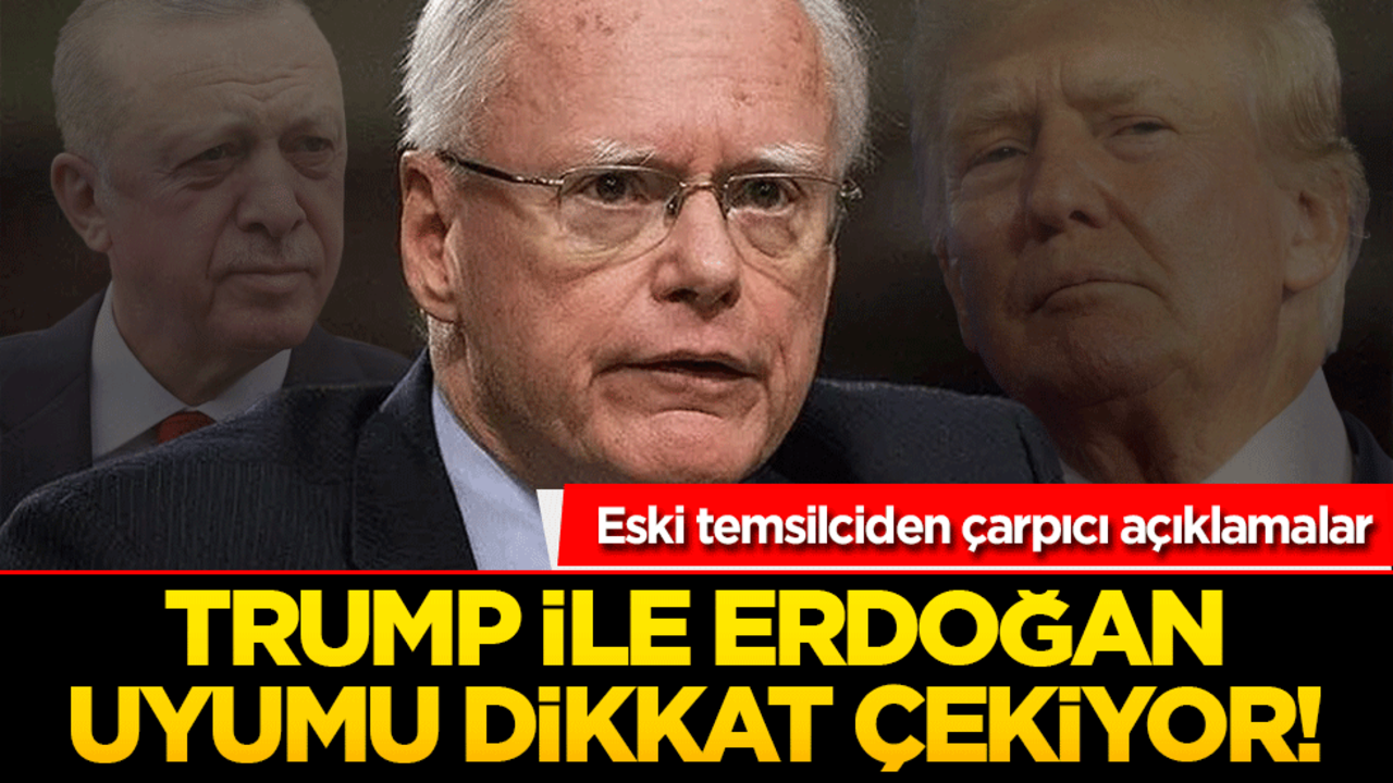 Trump ile Erdoğan uyumu dikkat çekiyor! Eski temsilciden çarpıcı açıklamalar