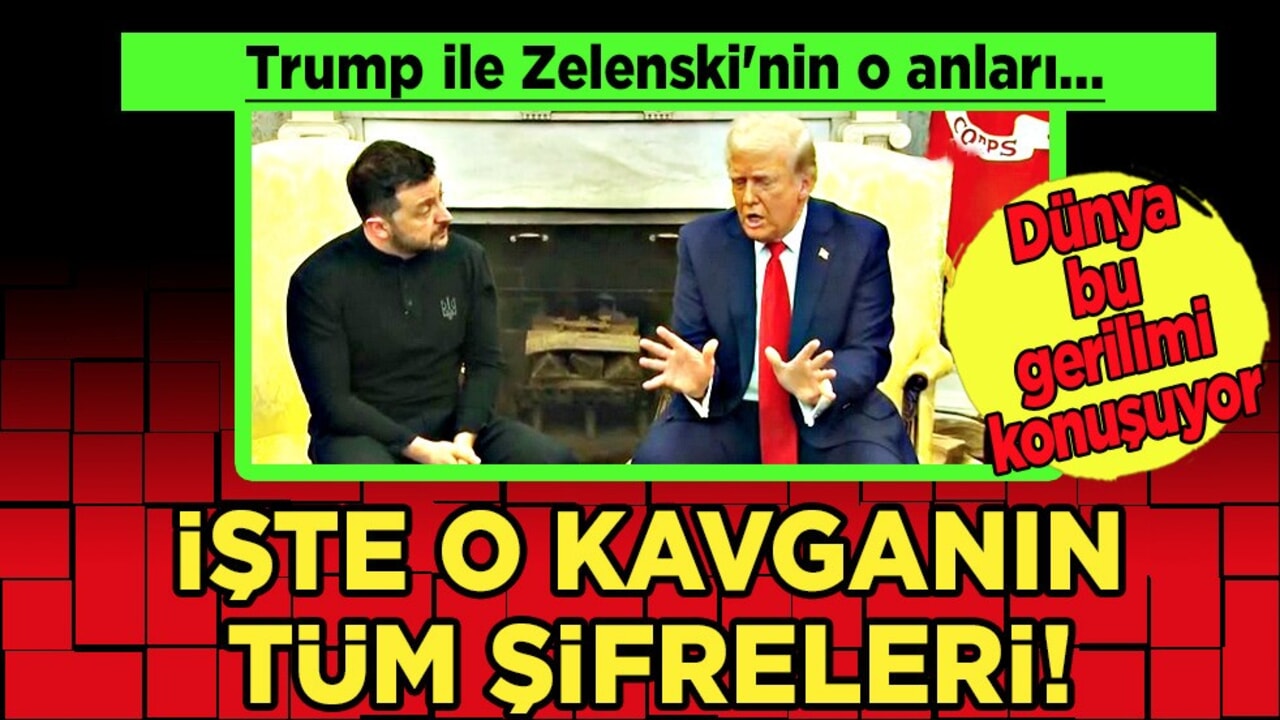 Trump ile Zelenski'nin canlı yayındaki anları, yaşananların özeti: Herkes nasıl diye soruyor