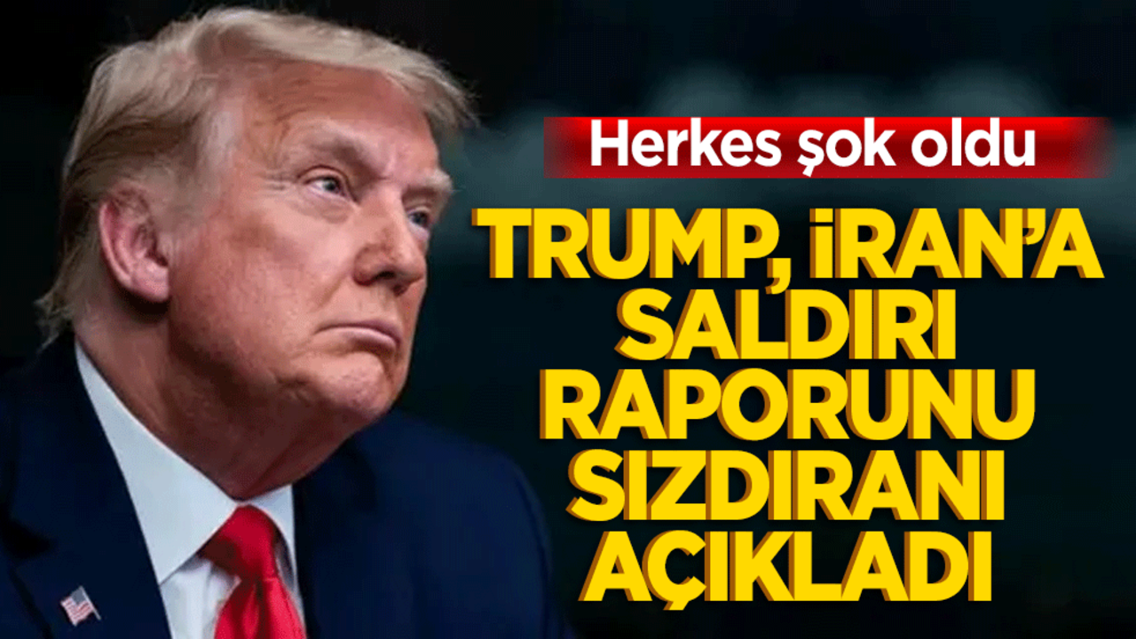 Trump istihbarat raporunu sızdıranı açıkladı! Herkes şok oldu