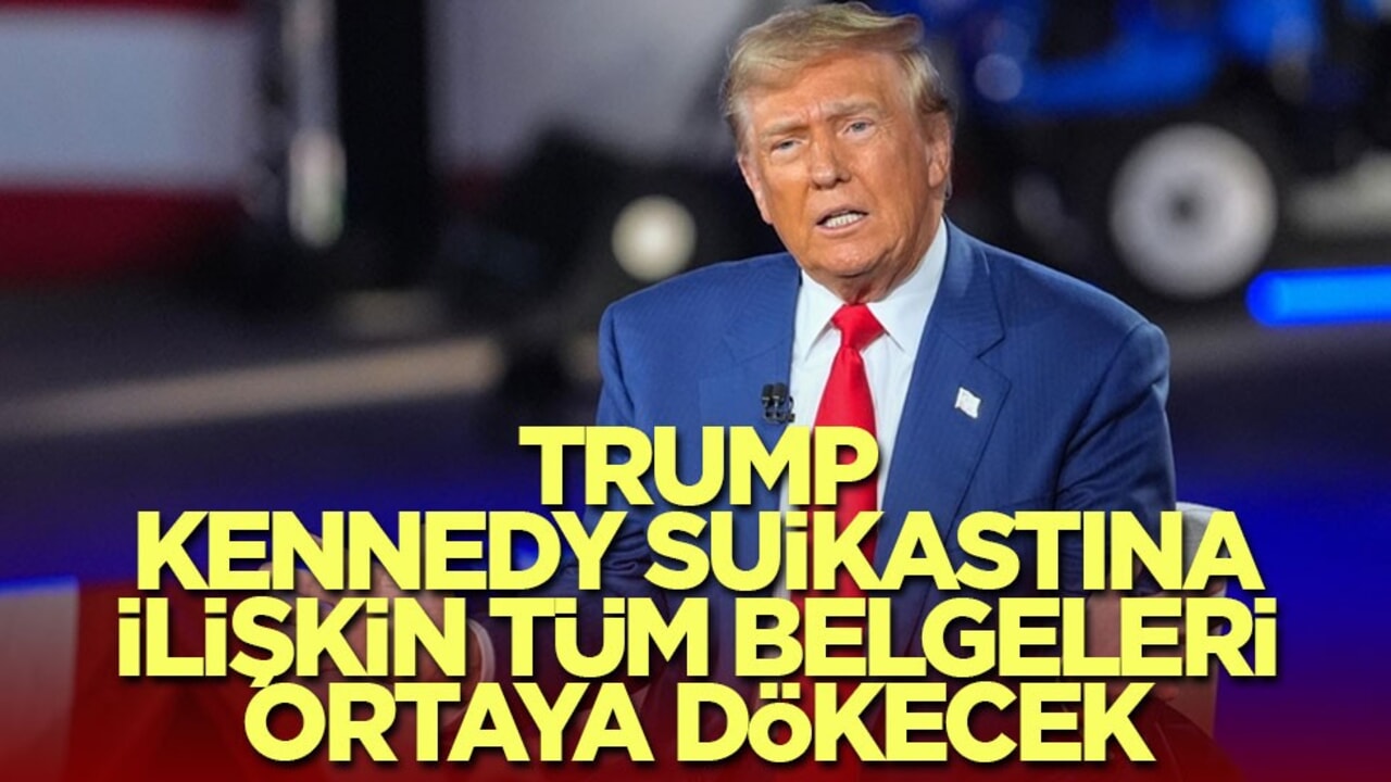 Trump, Kennedy suikastına ilişkin tüm belgeleri ortaya dökecek