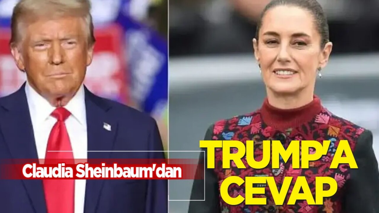 Trump 'Korkuyor' demişti! Claudia Sheinbaum bir kez daha cevap verdi! Flaş açıklama geldi