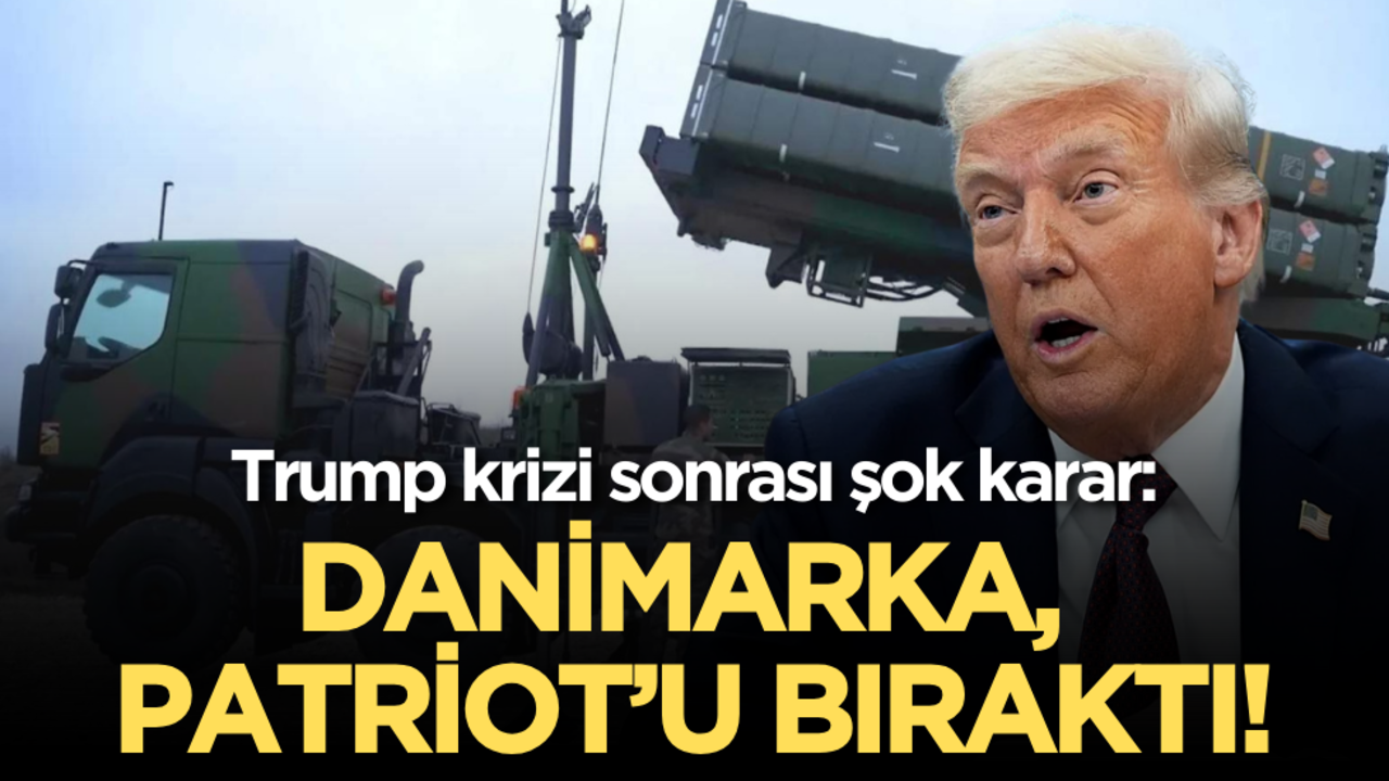 Trump krizi sonrası şok karar: Danimarka, Patriot’u bırakıp SAMP/T’ye geçti!