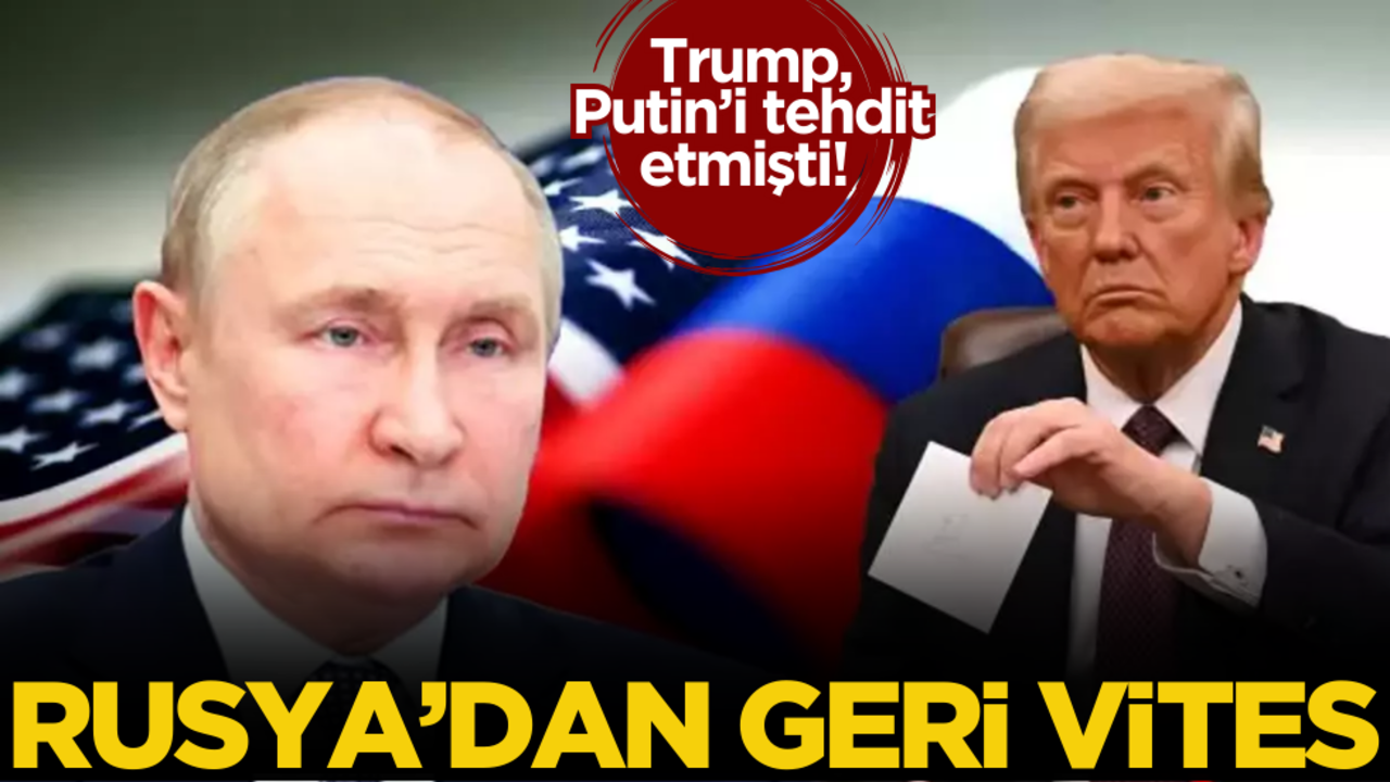 Trump, Putin’i tehdit etmişti! Rusya’dan geri adım