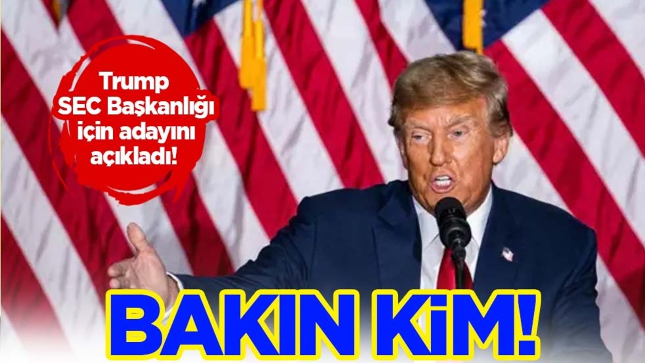 Trump SEC Başkanı adayını açıkladı! O kişi kimdir, kimi destekliyor? İlan ettiği kişi